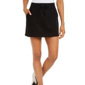 Ideology Womens Drawstring Waist Fitness Skirt